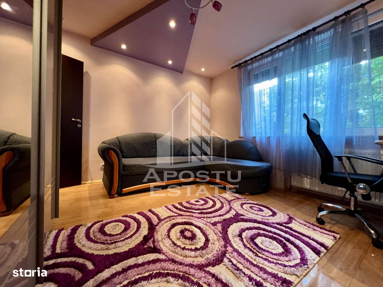 Apartament 2 camere, semidecomandat zona Podgoria. - Imagine principală: 5/12