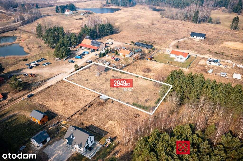 Działka budowlana Łapka z warunkami zabudowy!!!-5