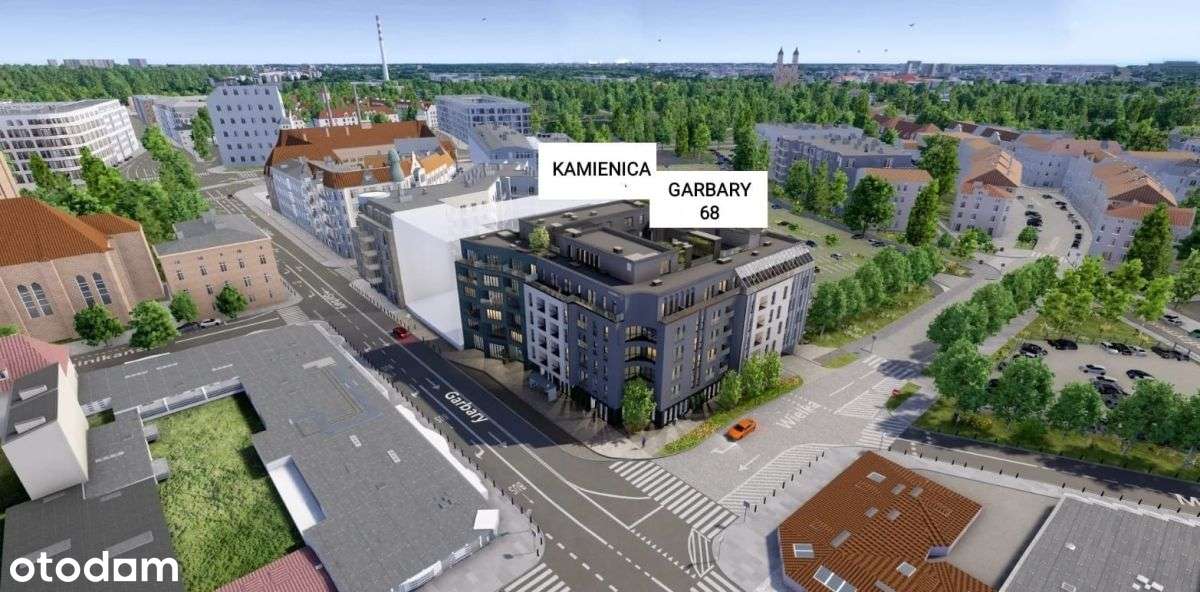 Kawalerka w Prestiżowej  Kamienicy / Garbary 68-0