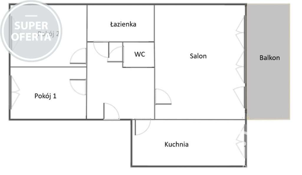 Idealne dla Rodzin 3 pokoje przy Parku Brodowskim-19