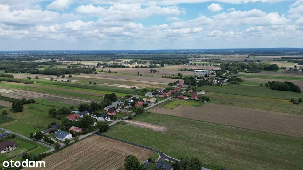 Działka budowlana 1300m² Sobaków, gm. Gorzkowice - Pełny obrazek: 4/4