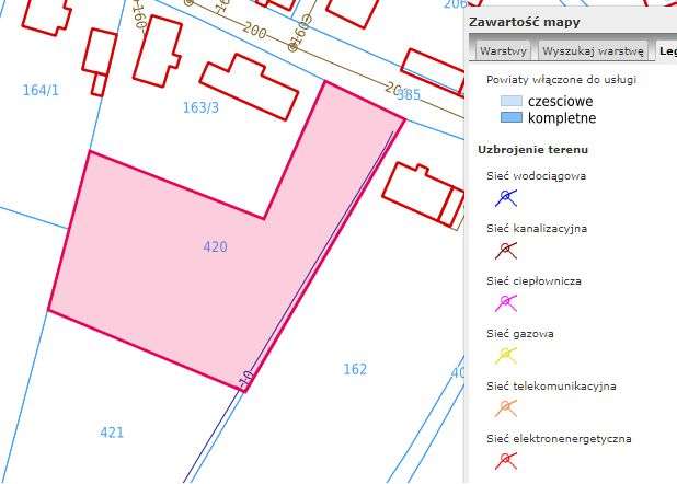 Działka pod budowę 420 Cesarzowice / Środa Śląska - Pełny obrazek: 4/11