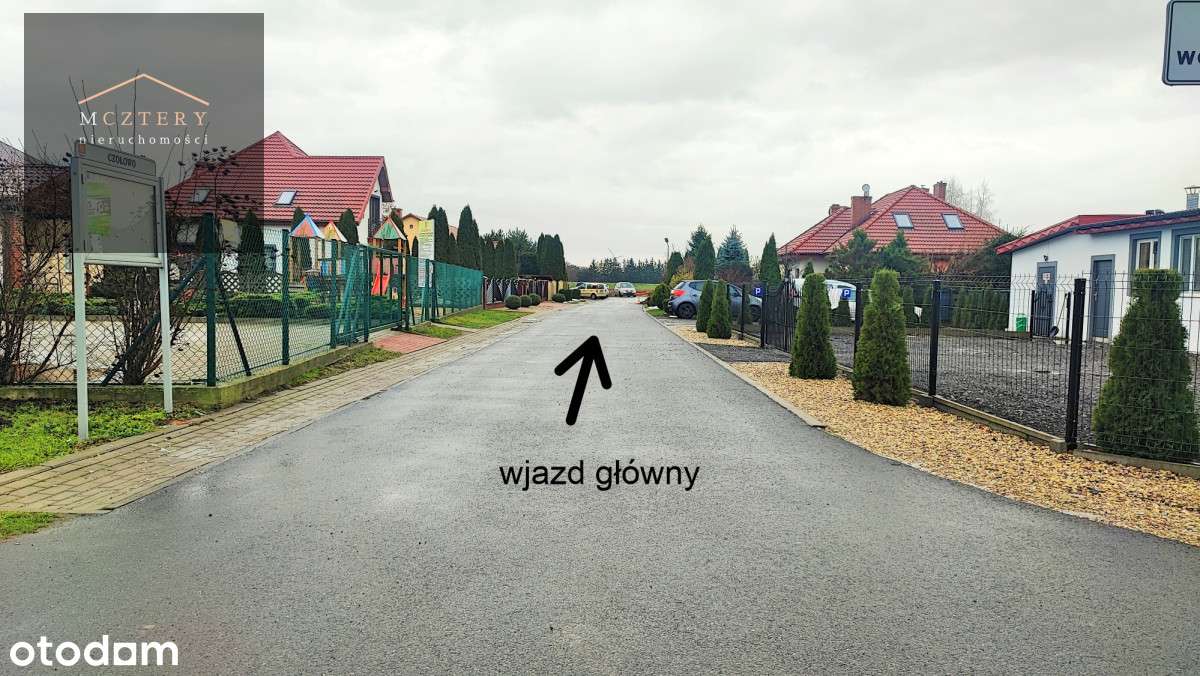 Działka budowlana z drogą w Czołowie 900m-3