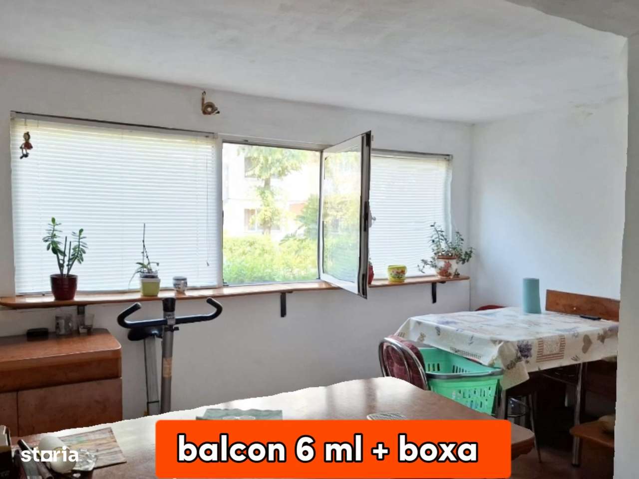 apartament 3 camere , parter cu balcon, mobilat - Imagine principală: 5/6