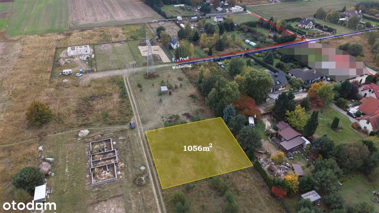 Działka, 1 056 m², Wąsy-Kolonia-4