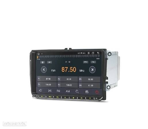 AUTO RÁDIO GPS ANDROID 10 VOLKSWAGEN VW PARA SEAT SKODA - 7