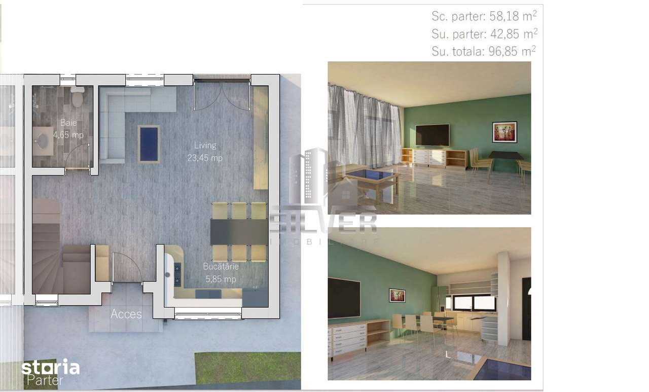 Casa  tip duplex/Zona strazii Urusagului. - Imagine principală: 5/20