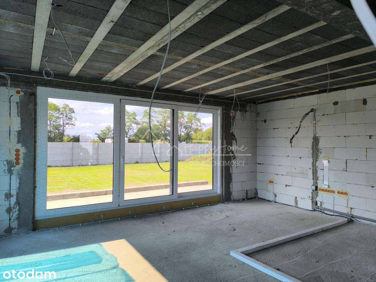 Nowoczesny dom wolnostojący w Kępie—Cicha okolica-14