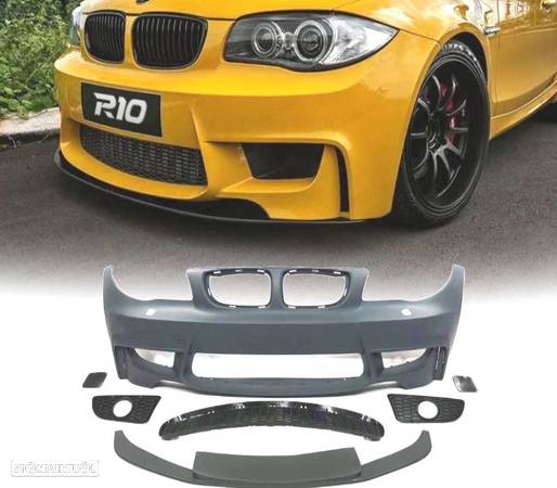 PARA-CHOQUES DIANTEIRO PARA BMW E81 E87 E82 E88 06-10 LOOK M1 SRA - 1