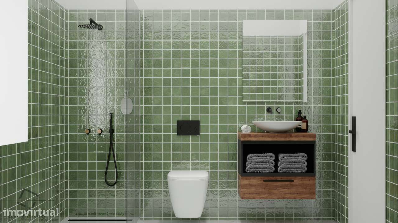 Apartamento T2 C/Jardim Felgueiras Centro-6