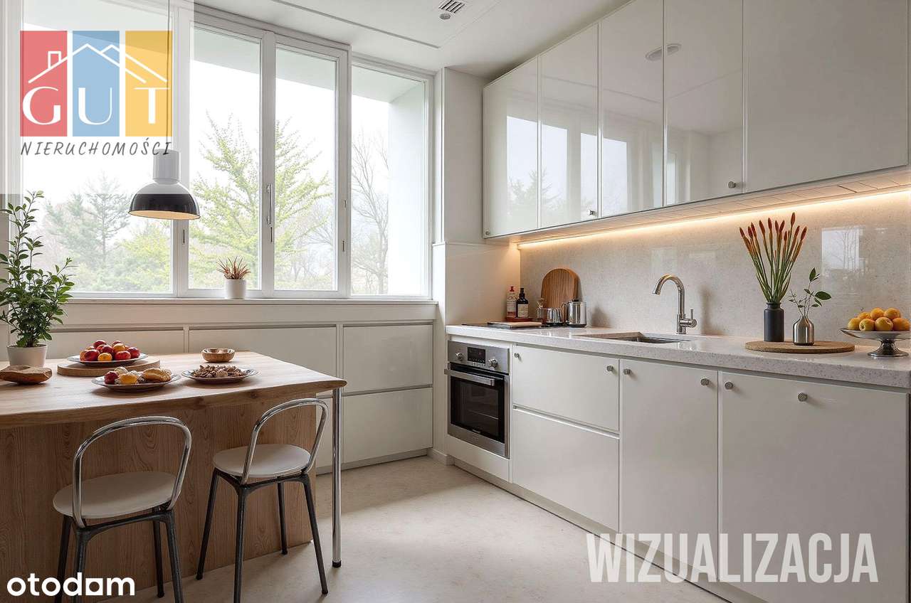 Na sprzedaż: 2-pokojowe mieszkanie na parterze 47,3 m², os. Pojezierze-1