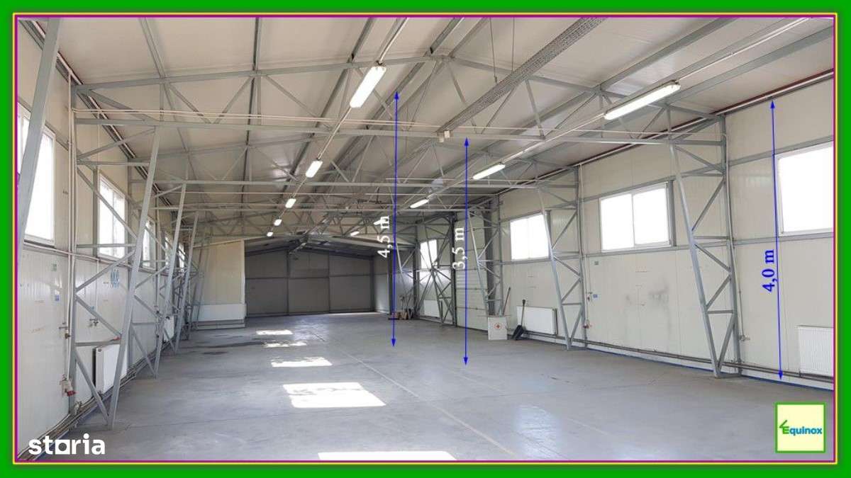 Hala de depozitare 375 mp de închiriat, Mihai Bravu-Lukoil, ECX80258 - Imagine principală: 4/8