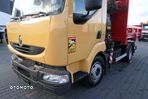 Renault MIDLUM 190 DXI / 4X2 / 2 STRONNA WYWROTKA / HYDROBURTA / + HDS FASSI F 80 / MANUAL / EURO 5 - 19