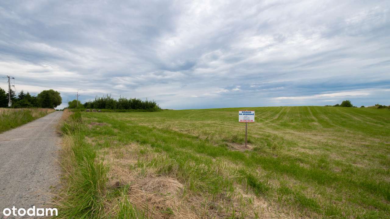 ŁĘCZE - DZIAŁKA  Z WIDOKIEM NA ZALEW WIŚLANY !!!-14