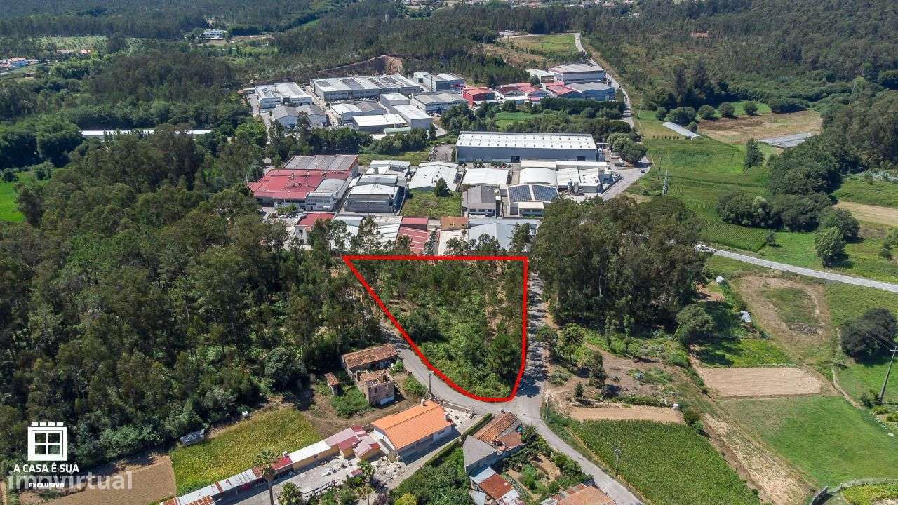 Terreno com 5.235 m2 na Zona Industrial de Mosteirô - Grande imagem: 3/16