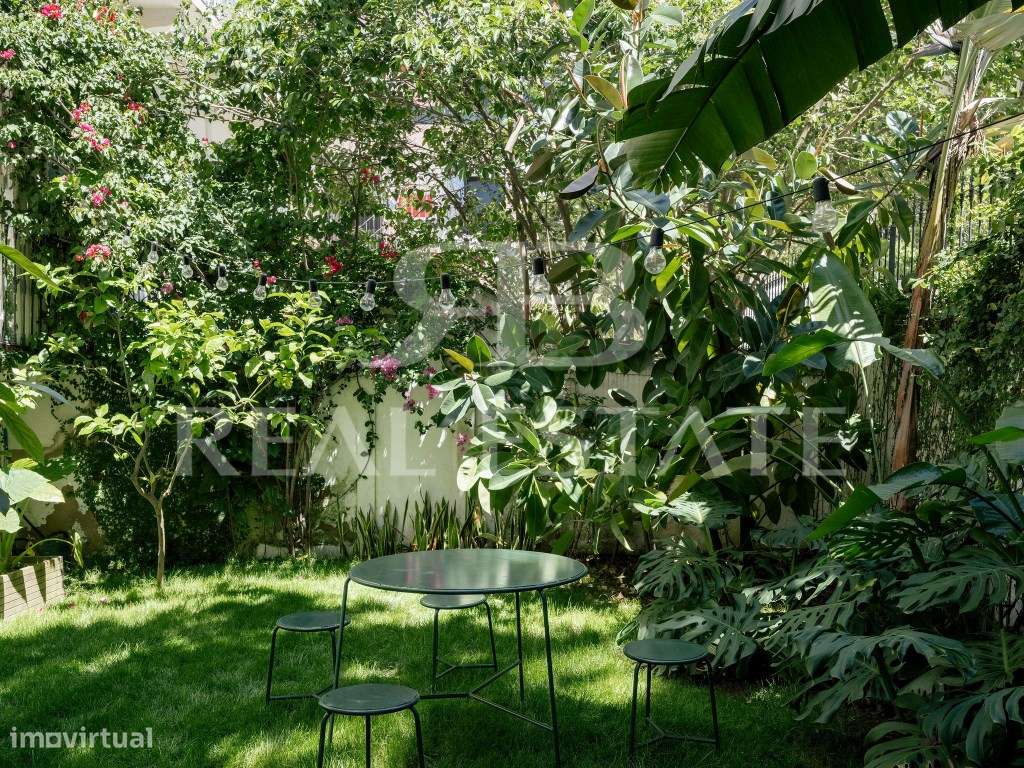 T4 Renovado + JARDIM | Centro Lisboa.-32
