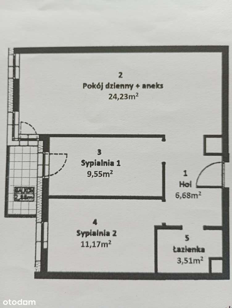 MIESZKANIE 3-pokoje, Grunwald, Marcelin, ul.Świerzawska 7-bezpośrednio - Pełny obrazek: 4/7