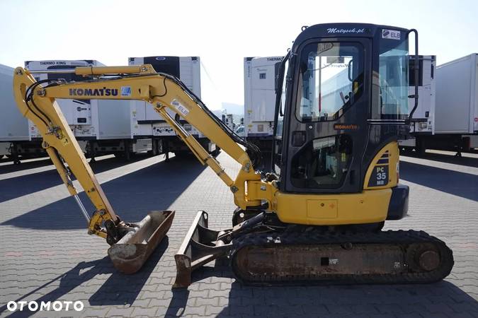 Komatsu PC 35 MR-3 / 2015 / 5600MTH / MINI KOPARKA / KOMPLET ŁYŻEK - 3