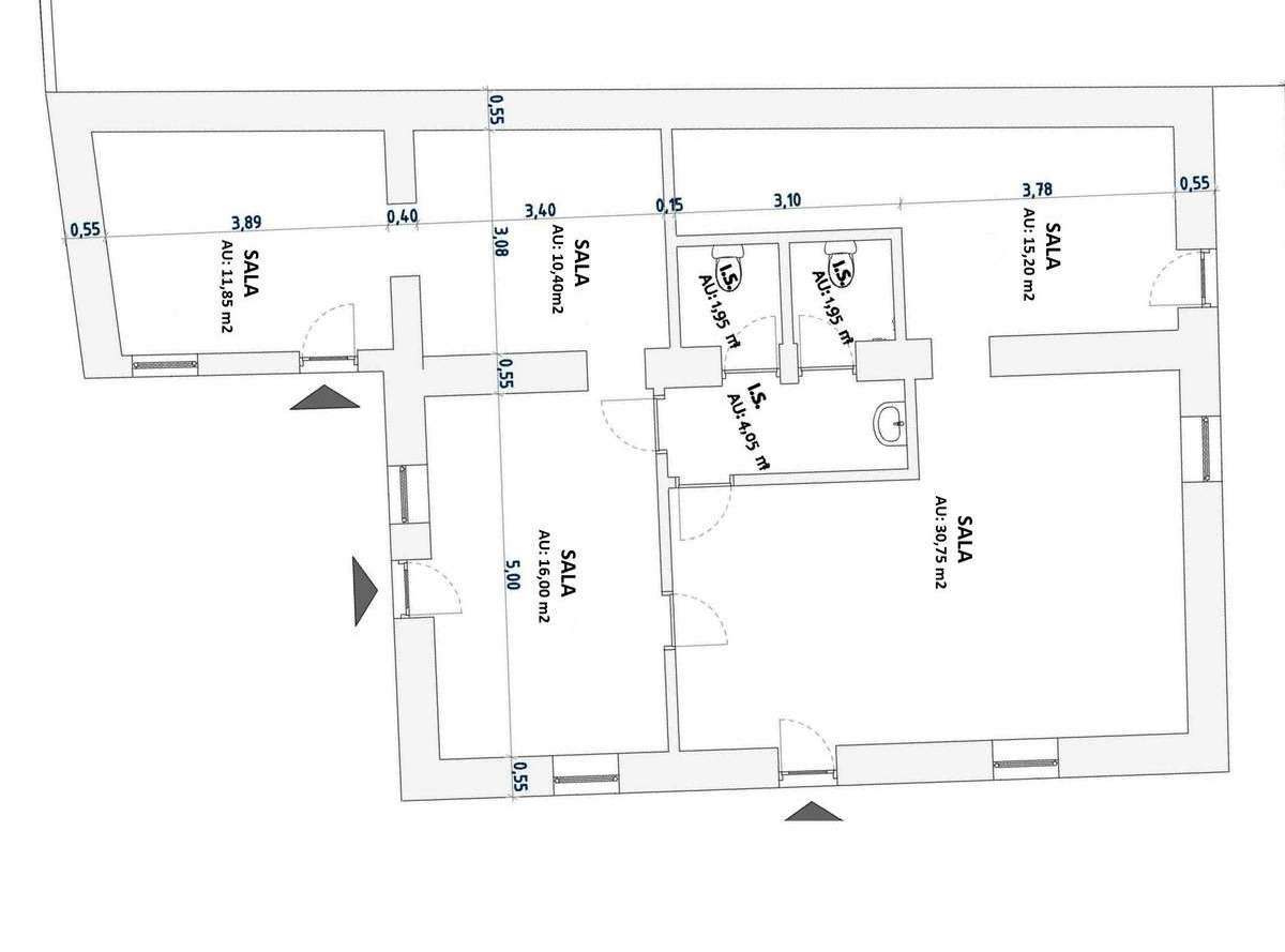 Loja / Escritório 140 m2, mais 1.660 m2 de zona de exposição - Grande imagem: 4/16