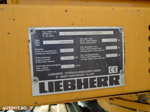 Liebherr A 934 B - 18