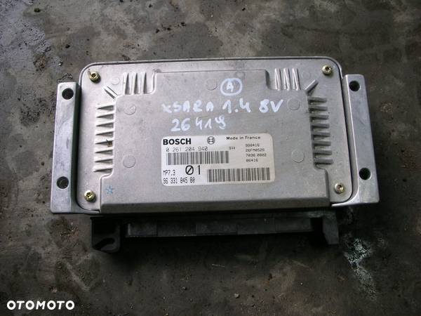 Citroen Xsara 1.4 16V Komputer silnika 0261204940 - 1