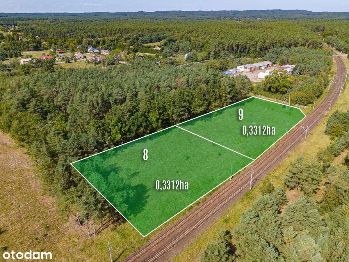 Wyspa Wolin - działki w otulinie lasu - Pełny obrazek: 2/10