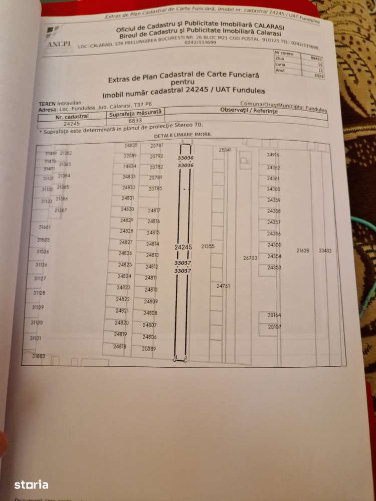 Teren intravilan vanzare Fundulea, Calarasi - Imagine principală: 5/7
