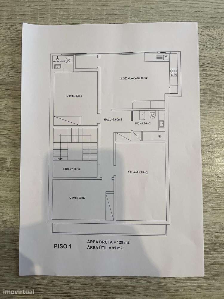 Andar de Moradia com Garagem Fechada e Terraço privativo-19