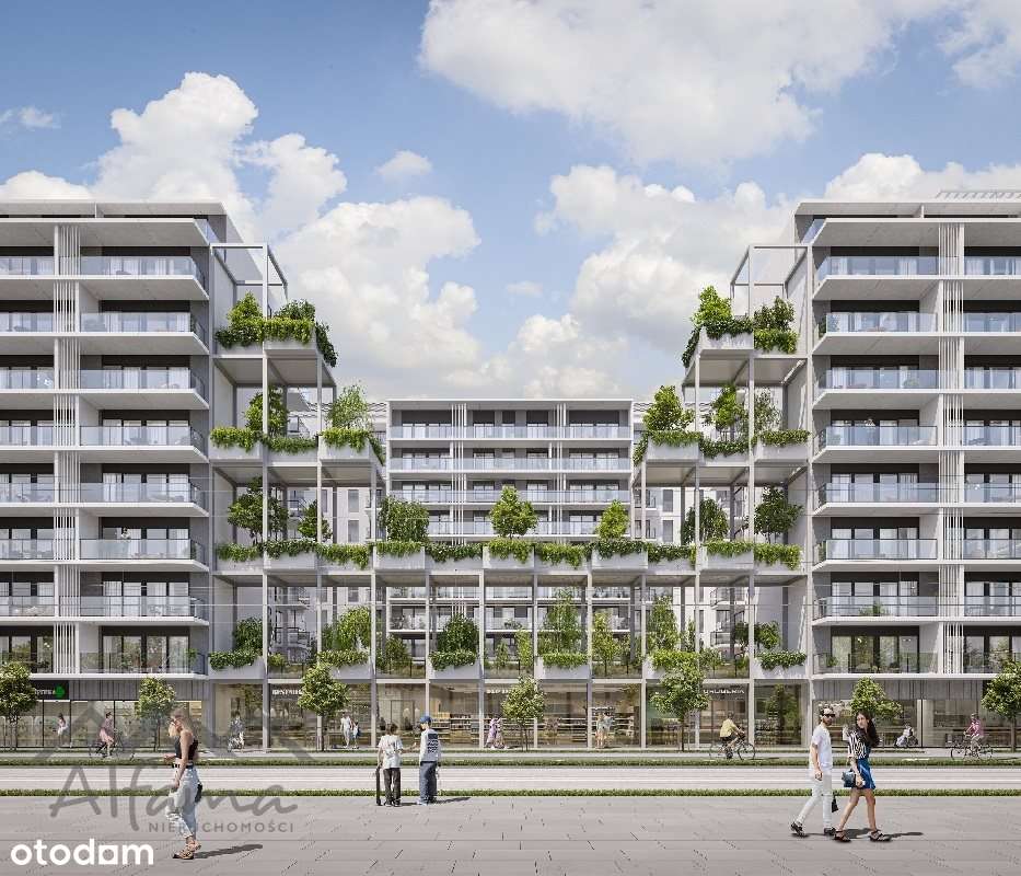 Ustawna Kawalerka w Centrum|Tramwaj|Taras|Gotowe za rok - Pełny obrazek: 5/8