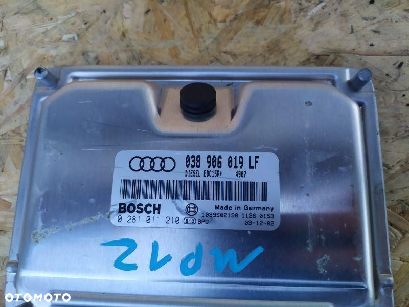 STEROWNIK SILNIKA KOMPUTER AUDI A4B6 1.9 TDI 038906019LF - 3