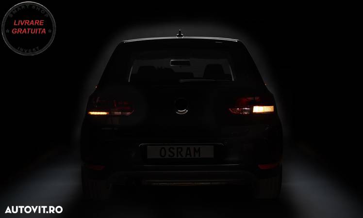 Stopuri OSRAM LEDriving LED VW Golf 6 VI (2008-2012) Semnal Secvential Dinamic- livrare gratuita - 18