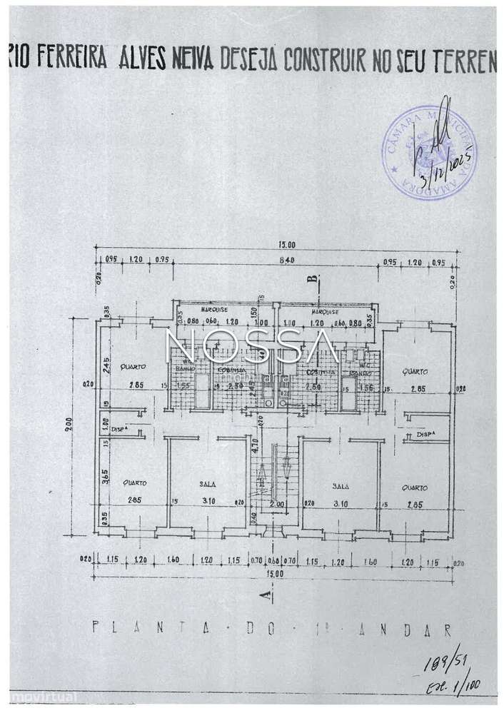 T2 para Obras Totais | Aproveitamento Sótão | V. Nova-37