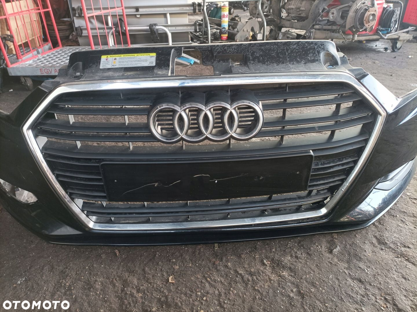 AUDI A3 8V5 LIFT ZDERZAK PRZÓD SEDAN 8V5807437P - 4