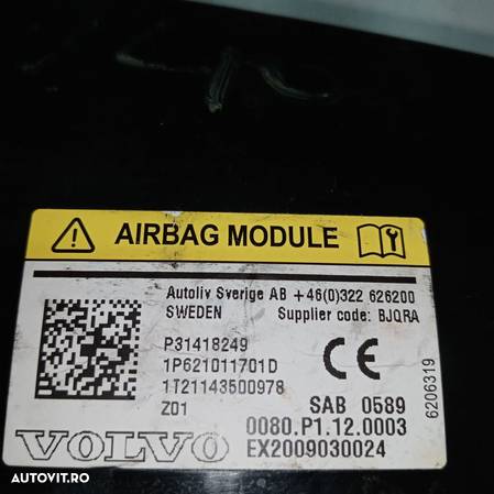 Airbag scaun stanga Volvo V40 | 2012 - 2019 | P31418249 | 622129801 | Clinique Car - 4