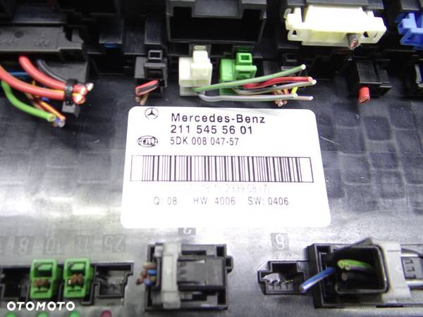 Mercedes E W211 Lift modul sterownik SAM 2115455601 - 4