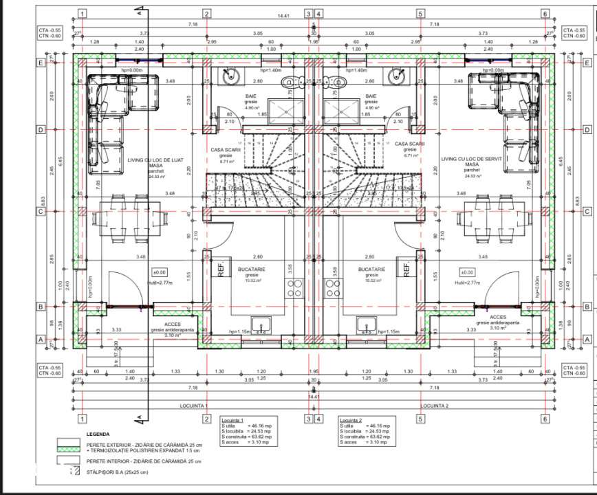 Duplex modern de 130 mp utili – Unirea, pe 6 ari de teren. - Imagine principală: 4/4