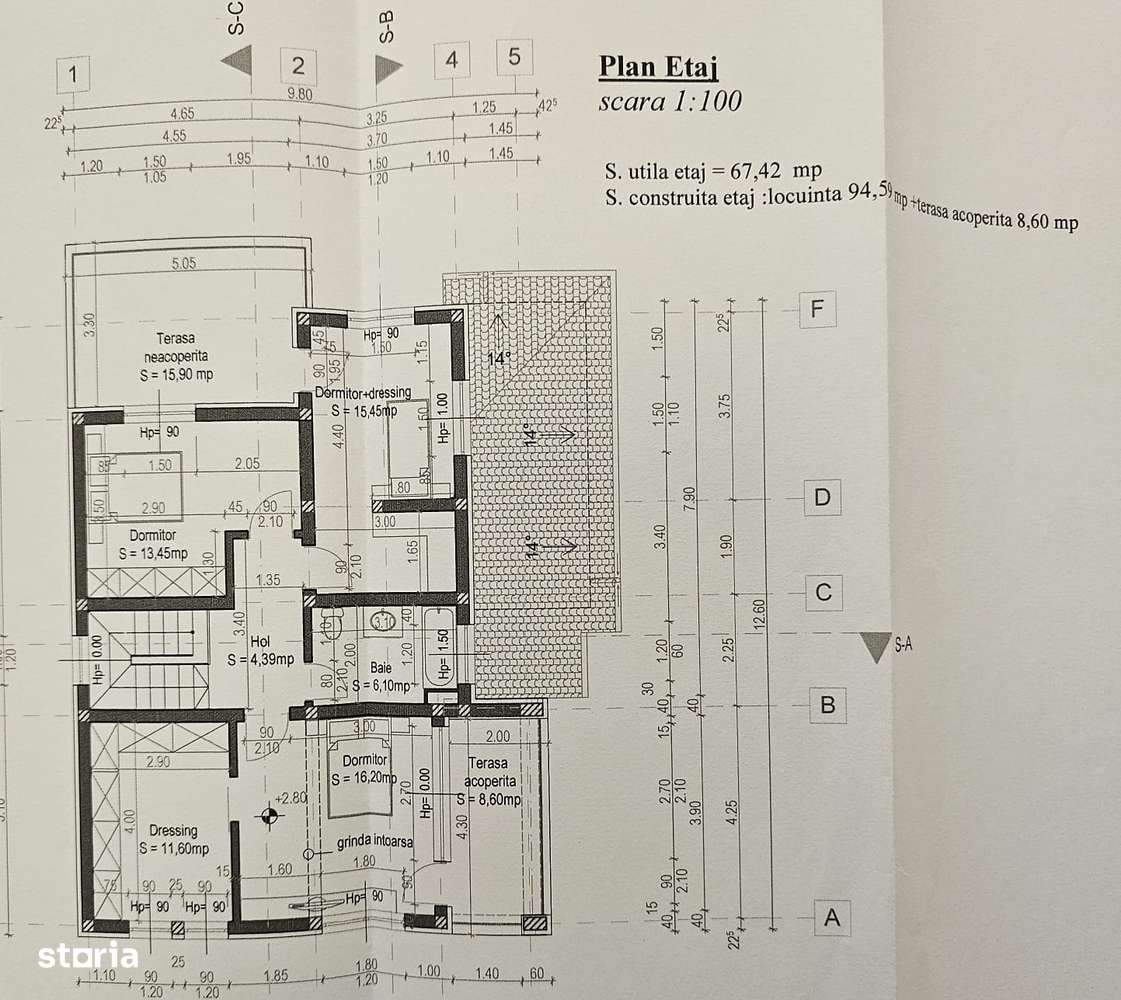 Vilă luminoasă, 4 camere, cu teren generos – Com. Plopu-16