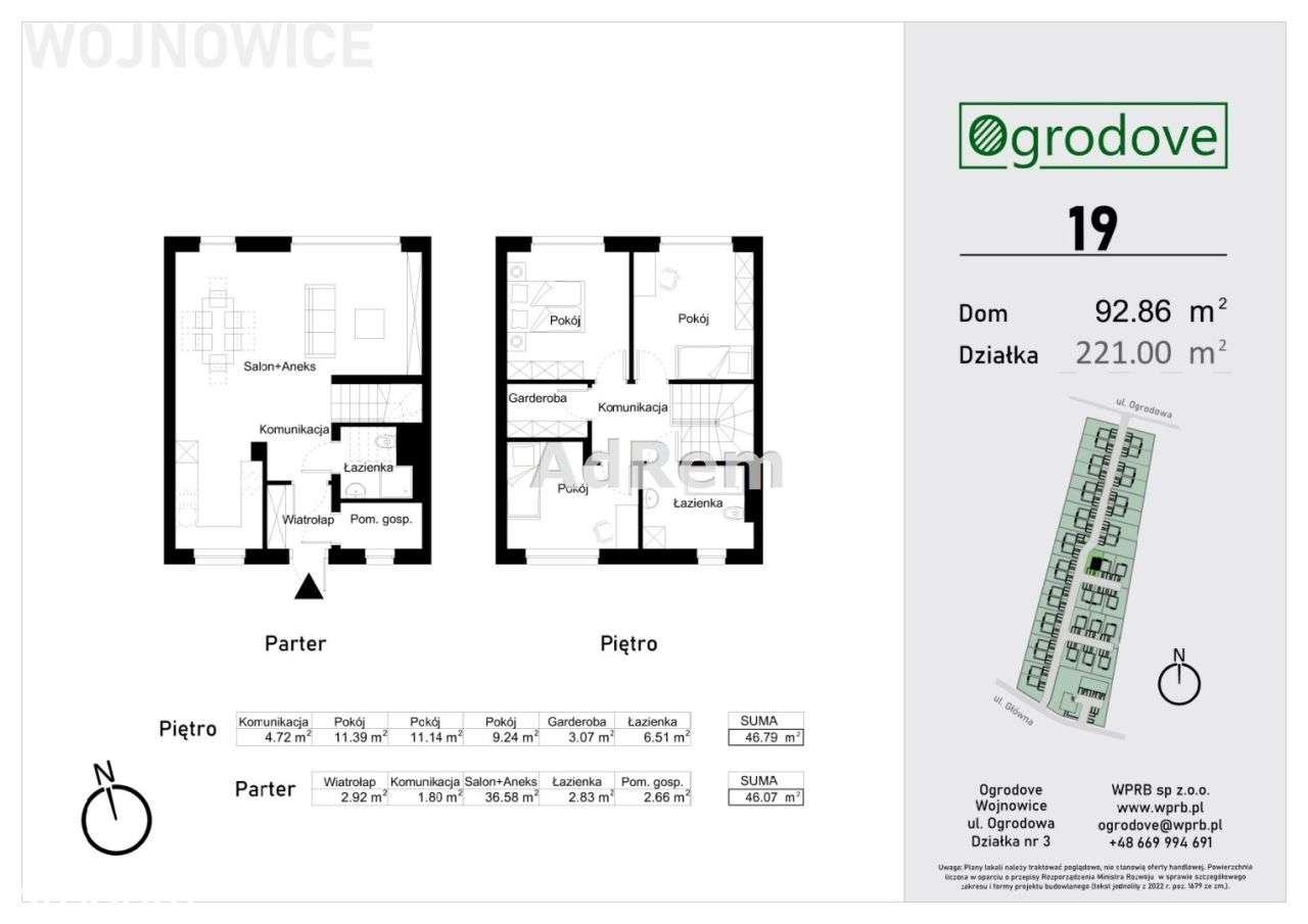 Dom jednorodzinny w zabudowie bliźniaczej nr 19-6