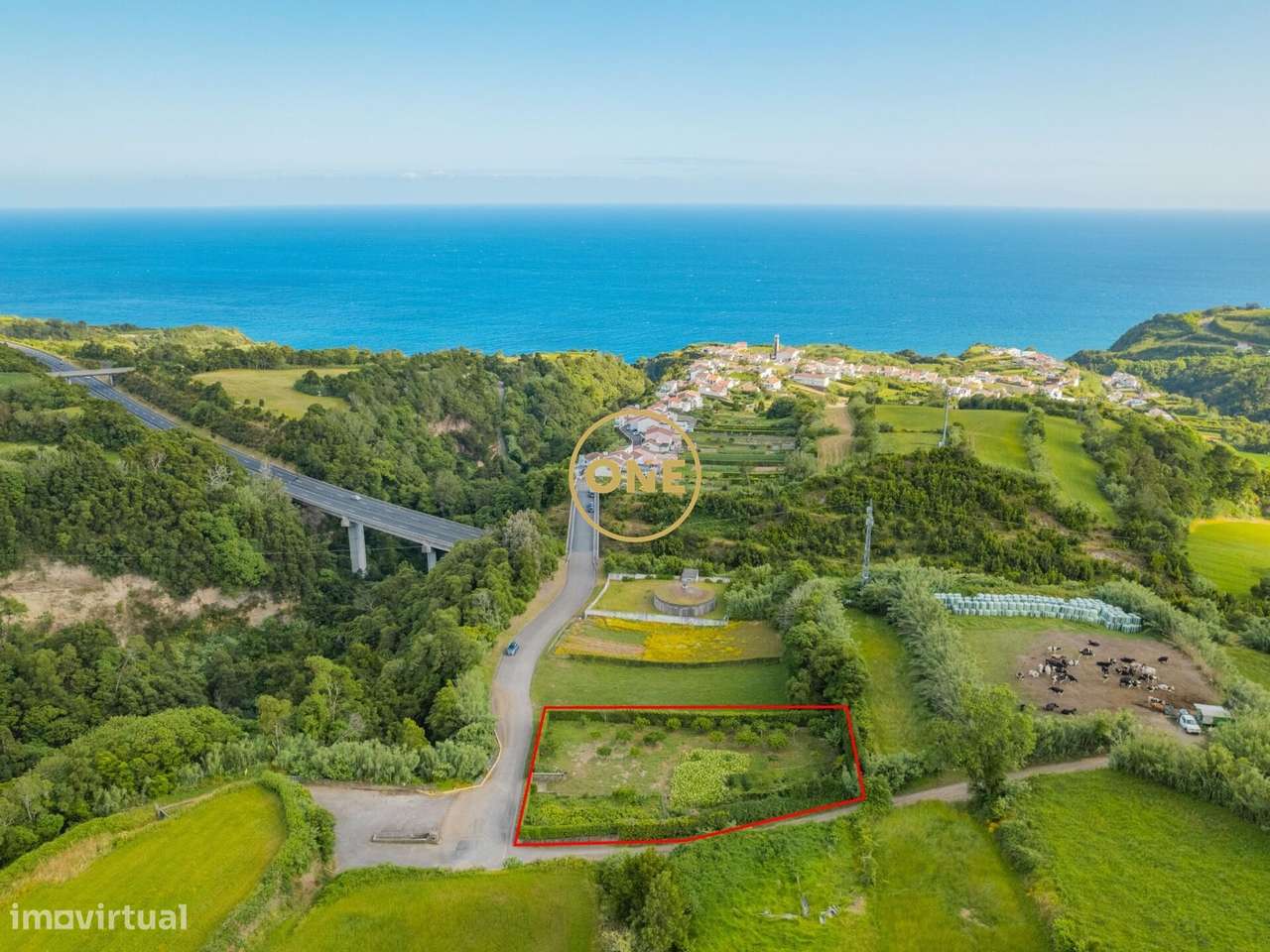 Terreno com 1820 m2 – Ribeira Chã, Lagoa - Grande imagem: 2/6