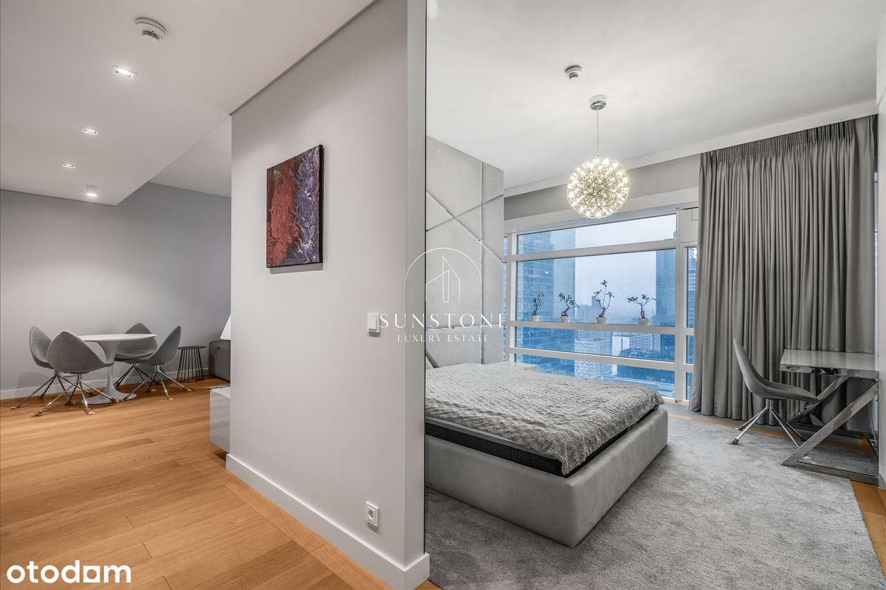 Do wynajęcia luksusowy apartament w Złotej 44 – 80 m² - Pełny obrazek: 2/11