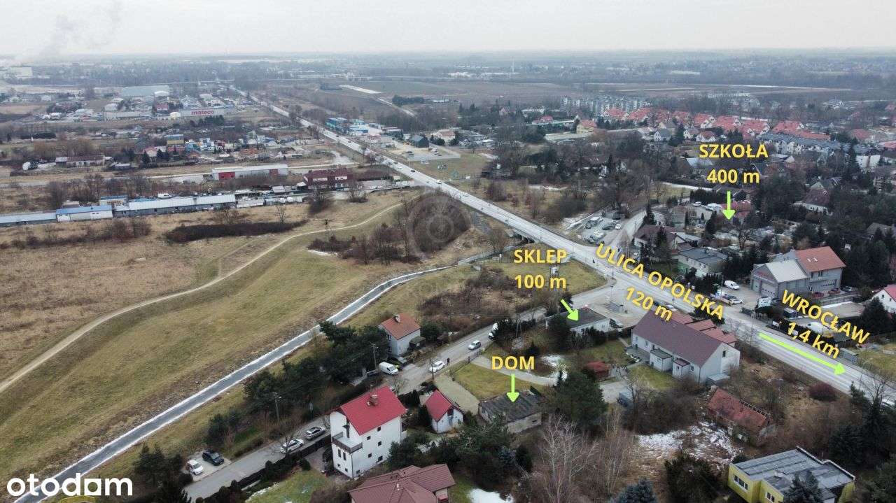 Radwanice | dom z potencjałem | 1,4km od Wrocławia-0