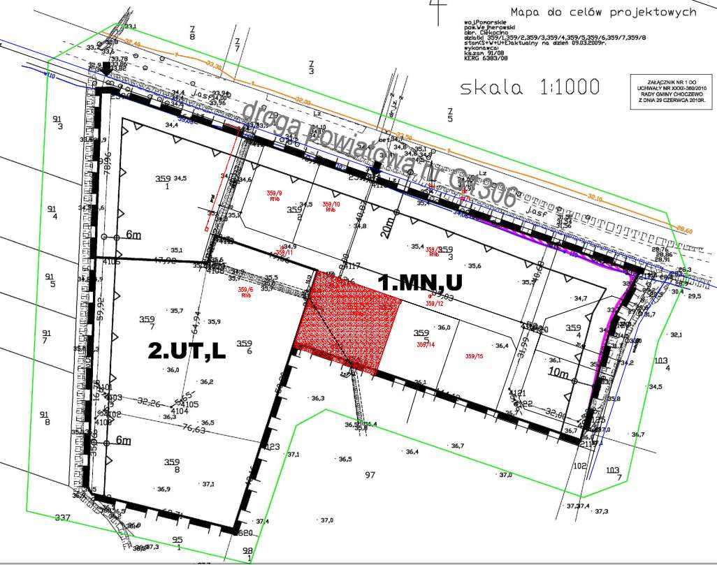 działka nad morzem na granicy Ciekocina i Sasina - Pełny obrazek: 4/9