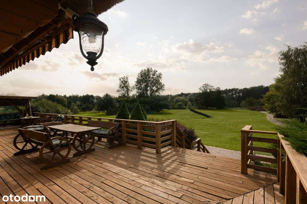 Urokliwy dom z bala w Królewie nad rzeką Wkrą - Pełny obrazek: 4/20