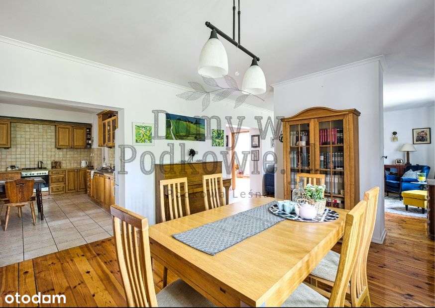 Piękna działka z dwoma domami (głównym i gospodarczym).-5