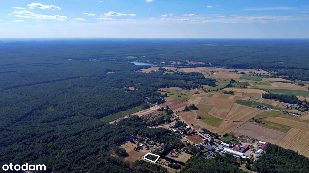 Działka Okoniny Nadjeziorne 1400m²