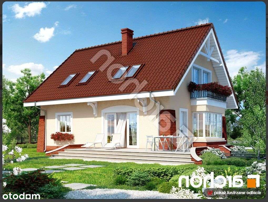 dom z garażem na dużej działce-19