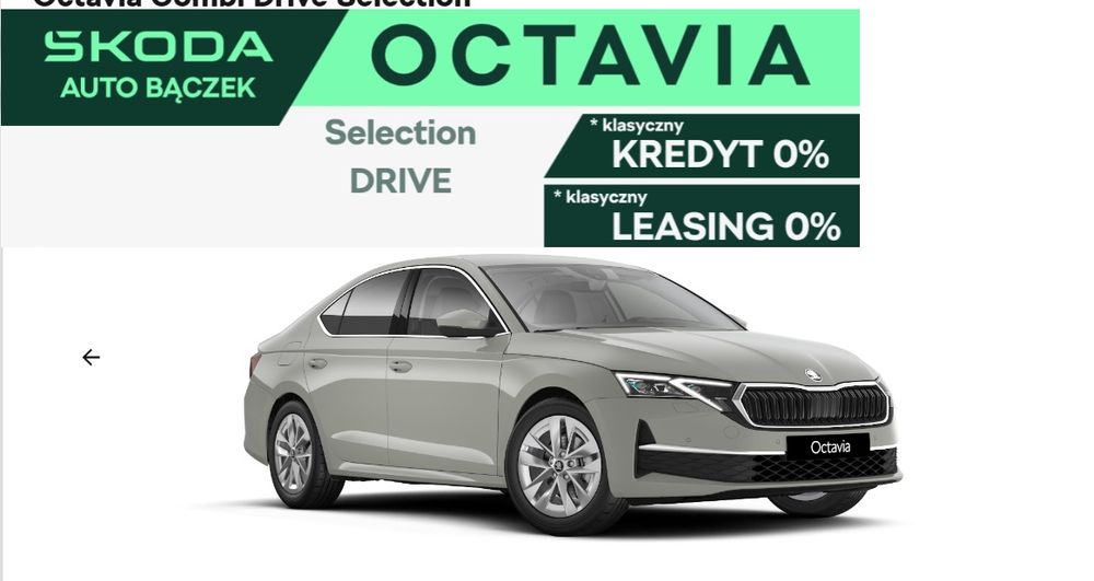 Skoda Octavia IV 2.0 TDI Drive Selection DSG 2026