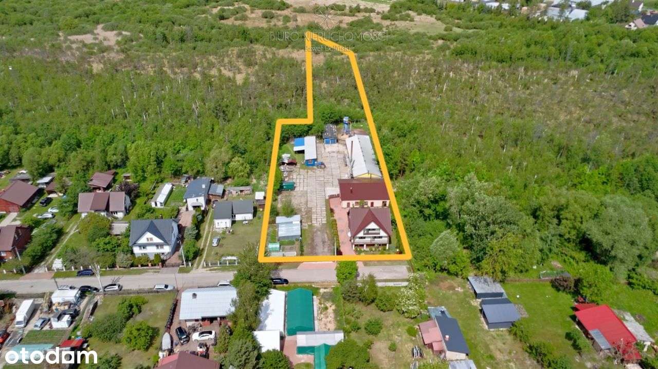 Dom z halą i ogrodem na sprzedaż w Hajnówce-18