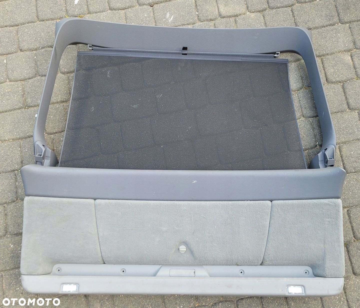 AUDI A6 C6 TAPICERKA KLAPY BAGAŻNIKA SZARA ROLETA TYŁ KOMBI 4F9867979 - 2