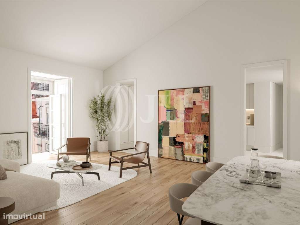 Apartamento T2 novo, com varanda no Stephens, em Lisboa - Grande imagem: 3/61